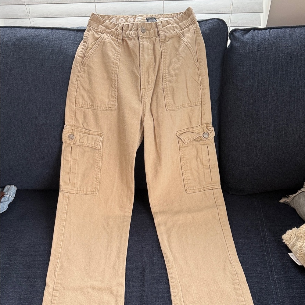 Women’s Tan Cargo Pants